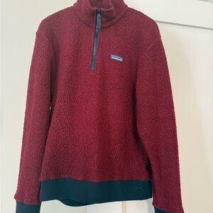 Women’s Patagonia Maroon Fleece Jacket